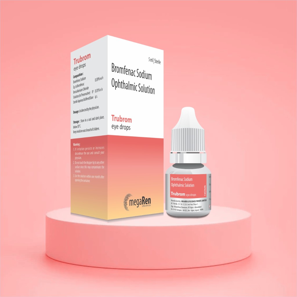 Trubrom eye drops